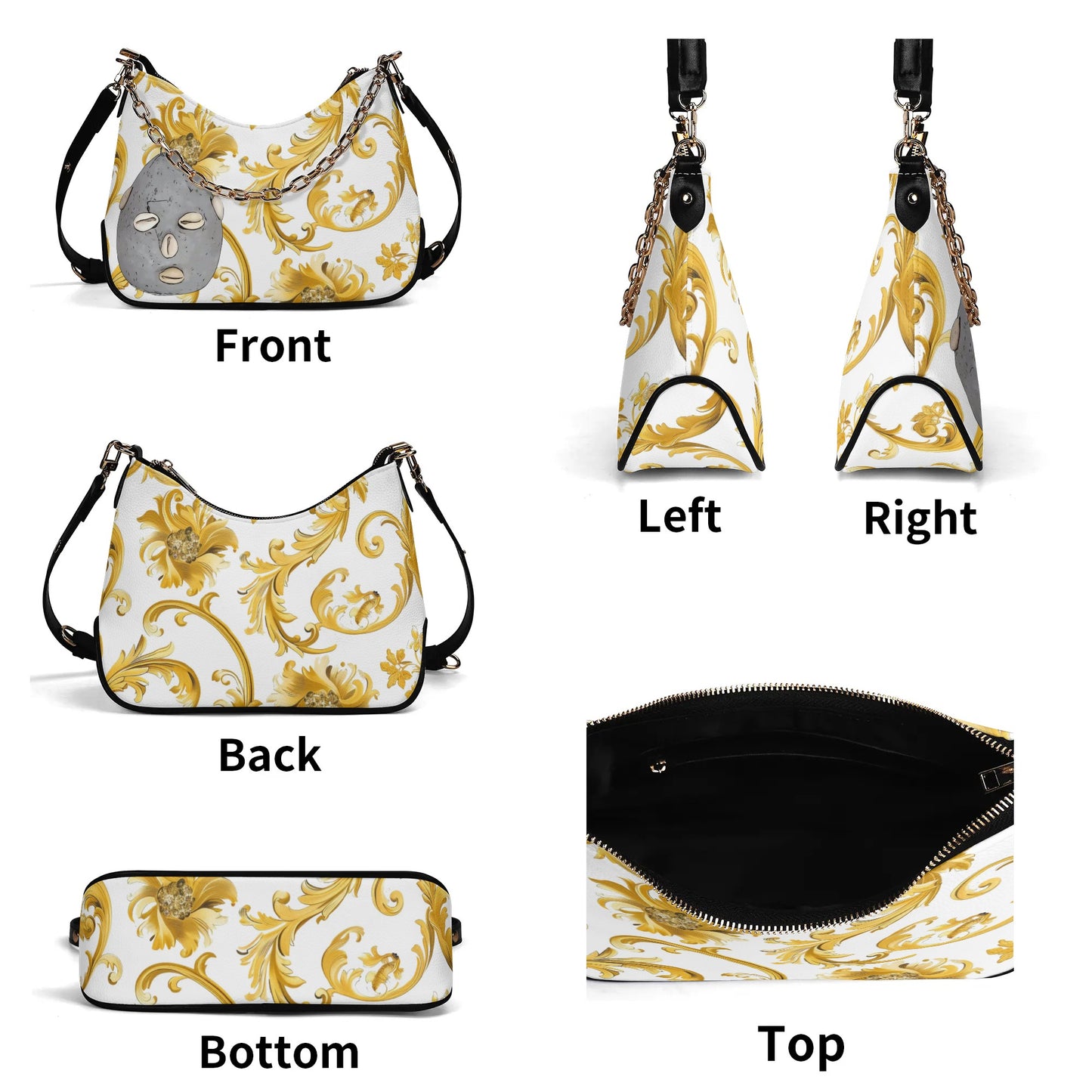 Eshu Cross-body Bag With Chain Decoration