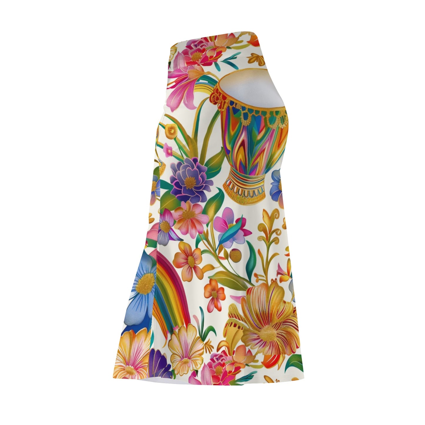 Edibere Womens Wrap Fishtail Long Skirt