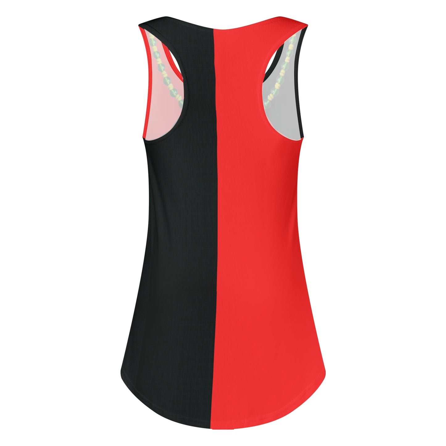 Eshu Womens All Over Print Loose Tank Tops