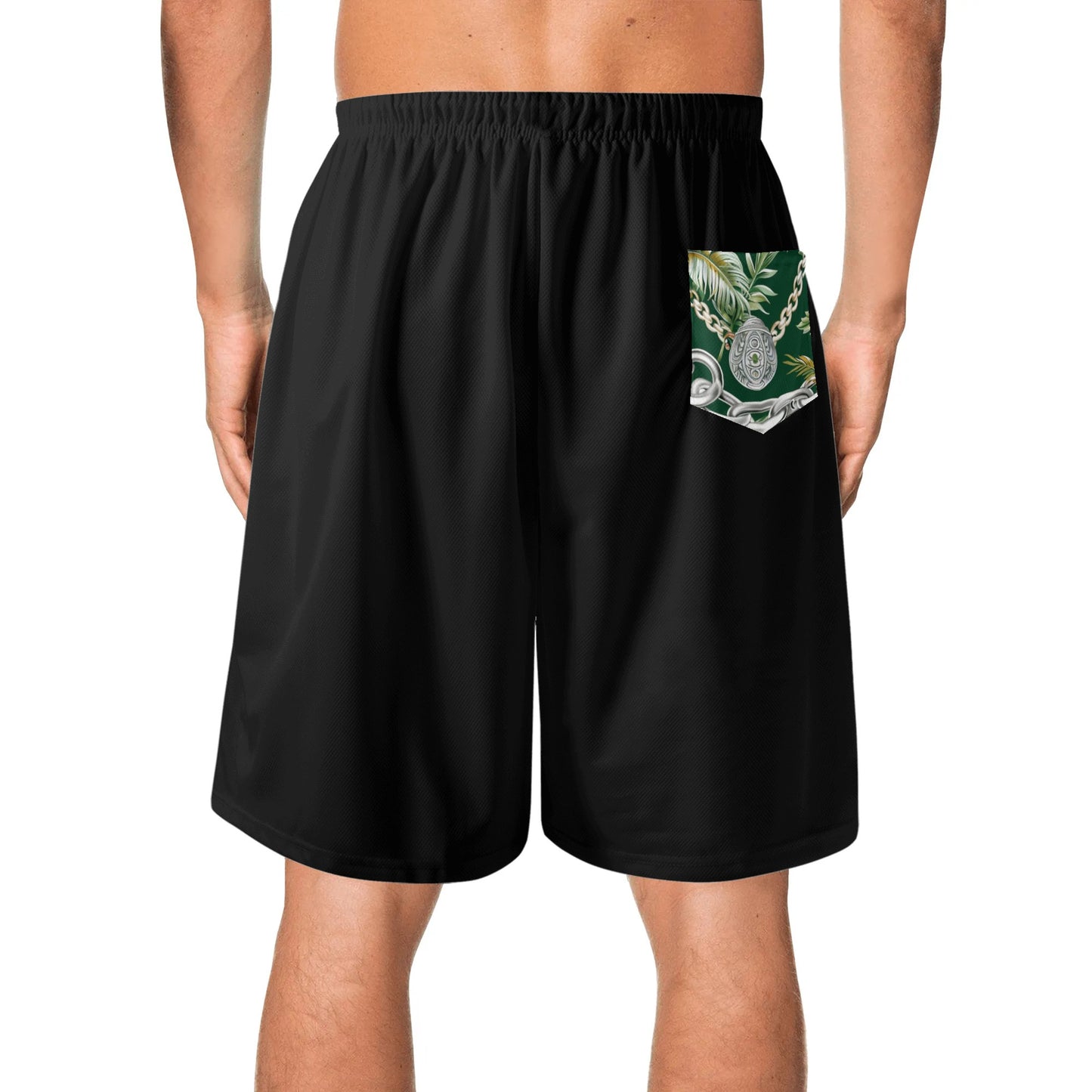 Ogun Mens Lightweight Hawaiian Beach Shorts