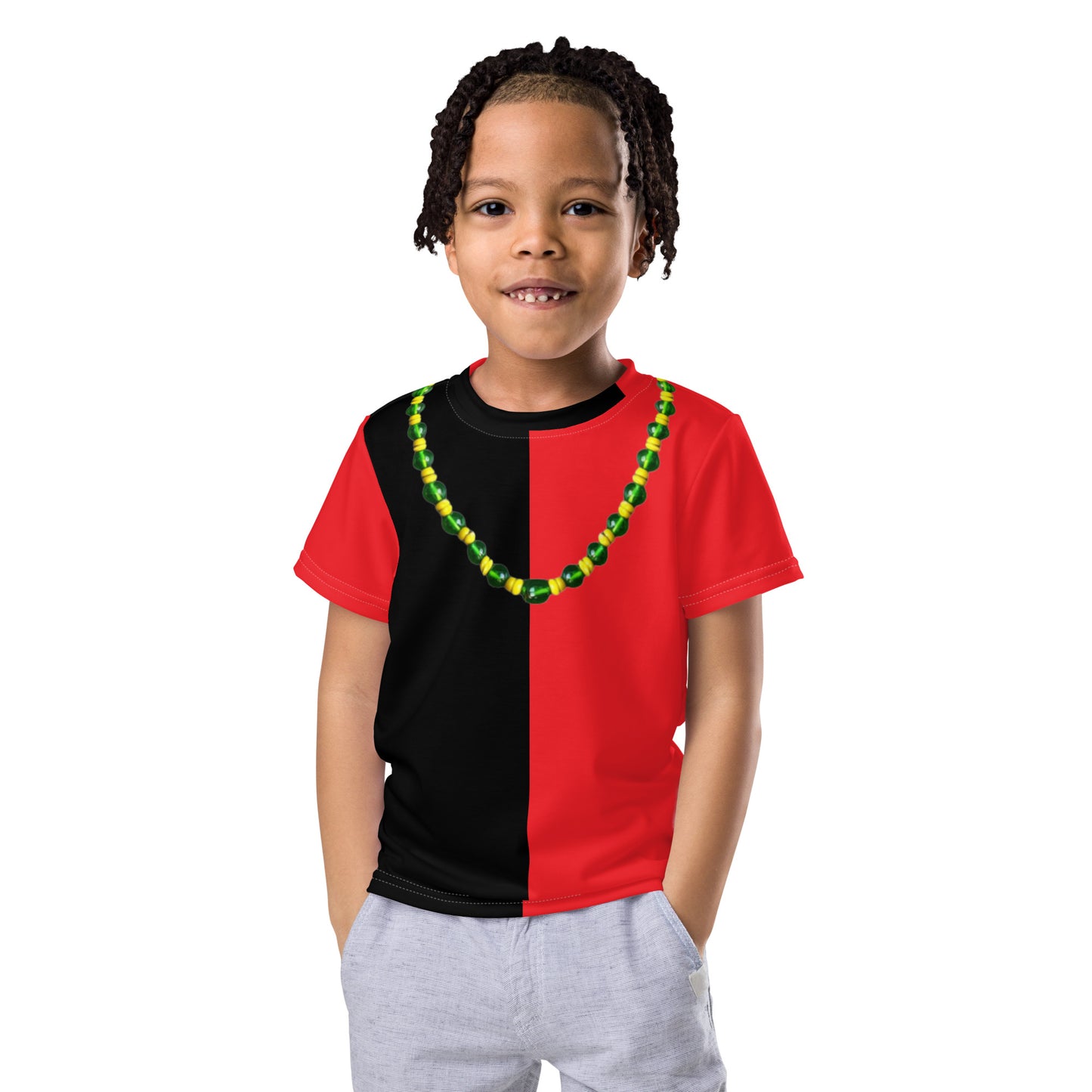 Eshu Elegua Kids crew neck t-shirt