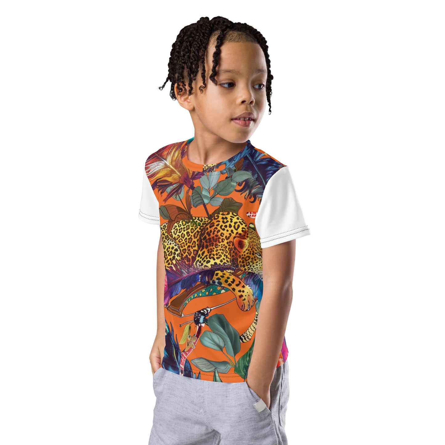 Ochosi Kids crew neck t-shirt