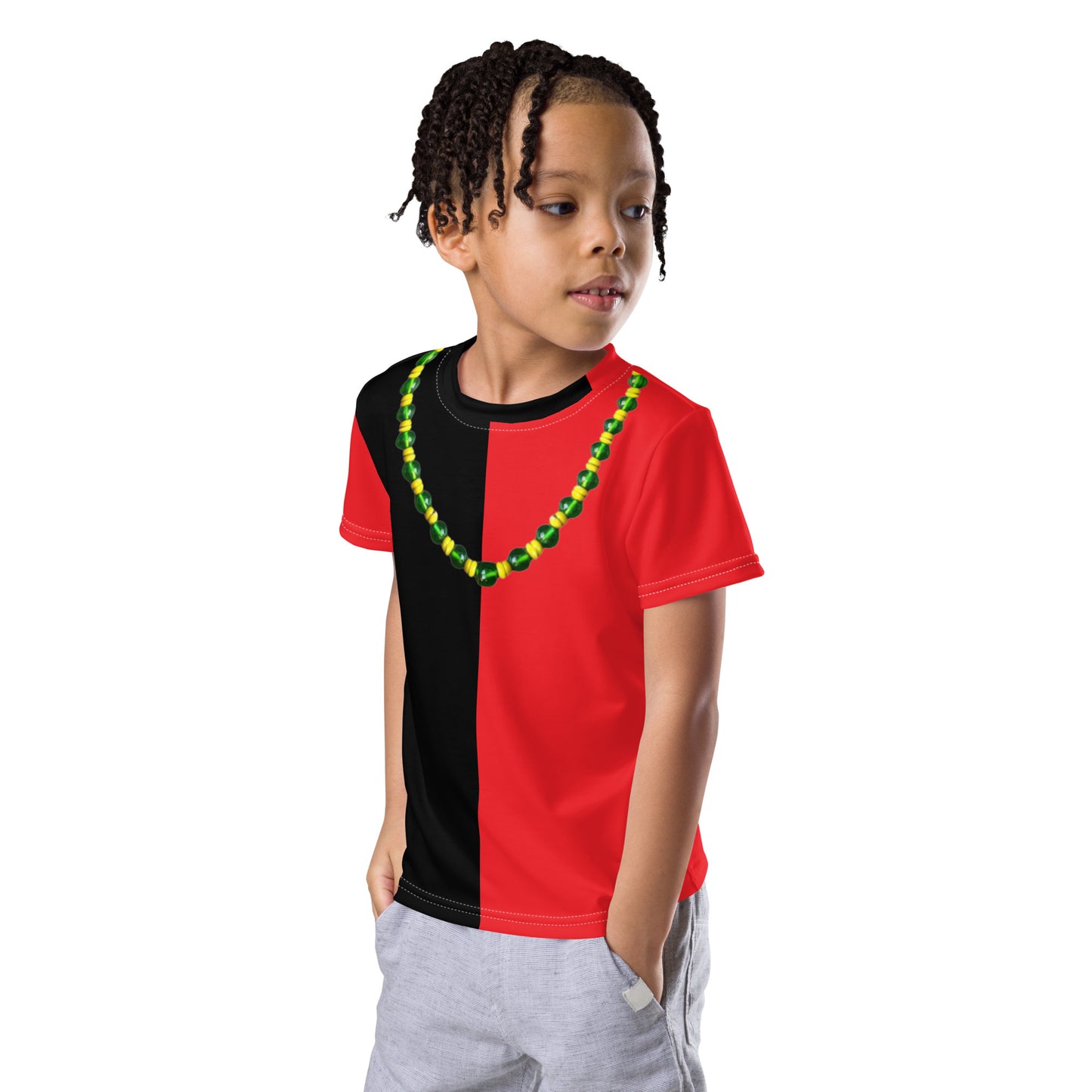 Eshu Elegua Kids crew neck t-shirt