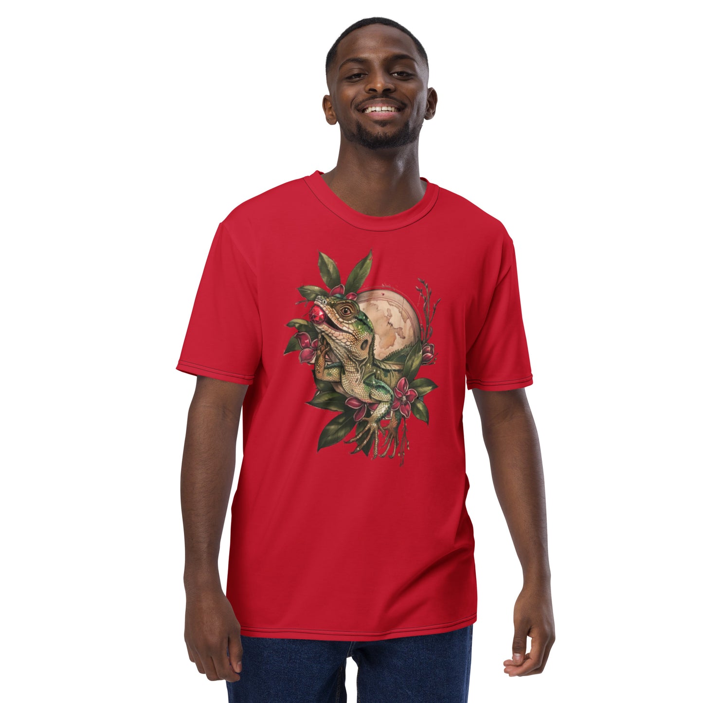 Ojuani Meyi Men's T-Shirt - Red